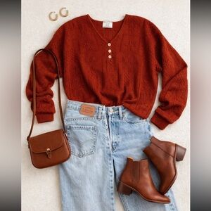 Vintage College Point Sweater